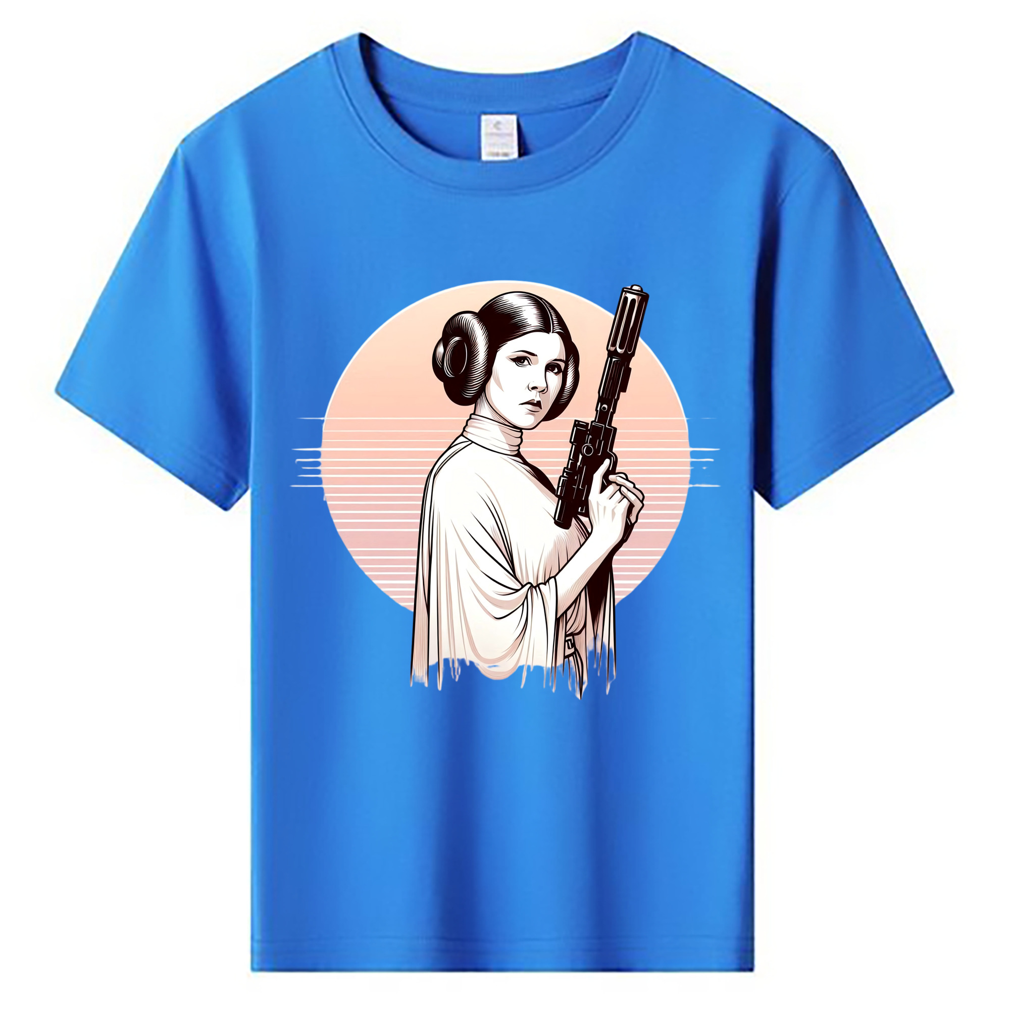 （画像用） スター・ウォーズ Star Wars 綿100％キッズTシャツ（フロントプリント）